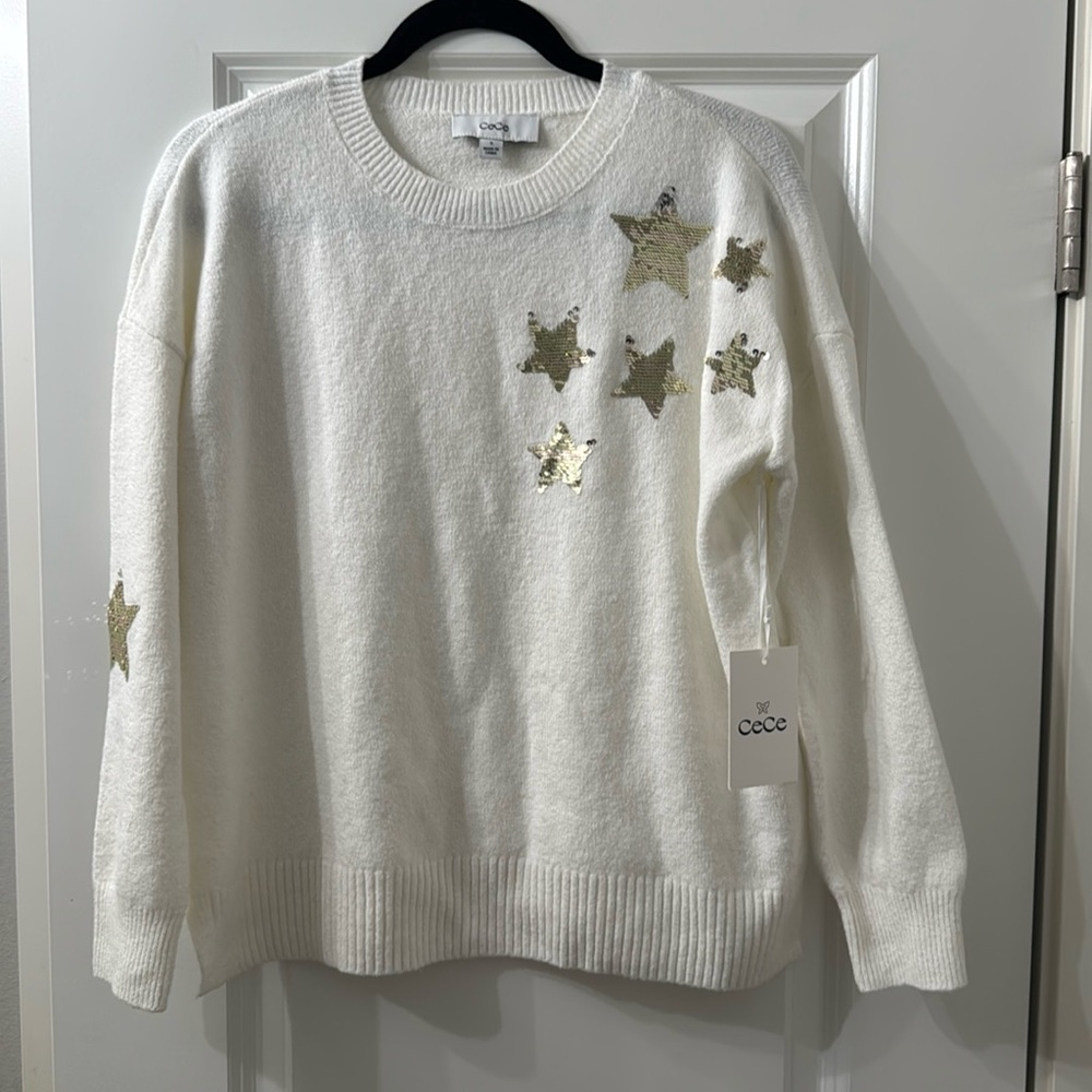 CeCe Sweater NWT- SMALL